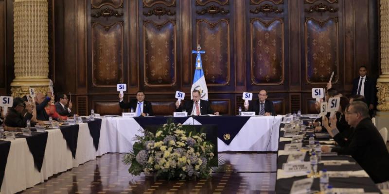 Presidente Alejandro Giammattei 