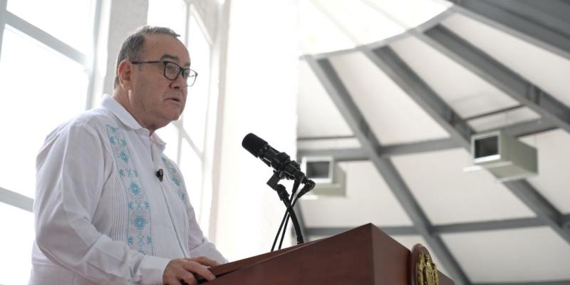 Presidente Alejandro Giammattei 