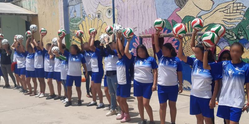 Las y los jóvenes se divirtieron a lo grande