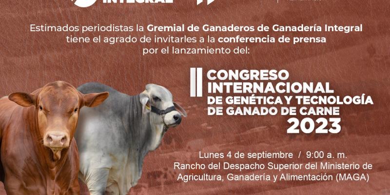 Segundo Congreso Internacional de Genética y Tecnología de Ganado de Carne 2023 