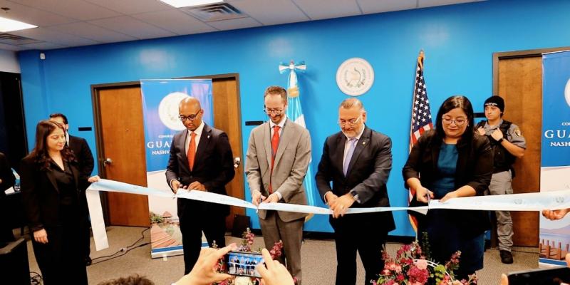 Guatemala inaugura Consulado General en Nashville, Tennessee, EE. UU. 