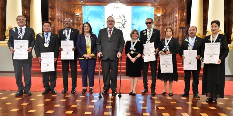 Presidente Alejandro Giammattei 