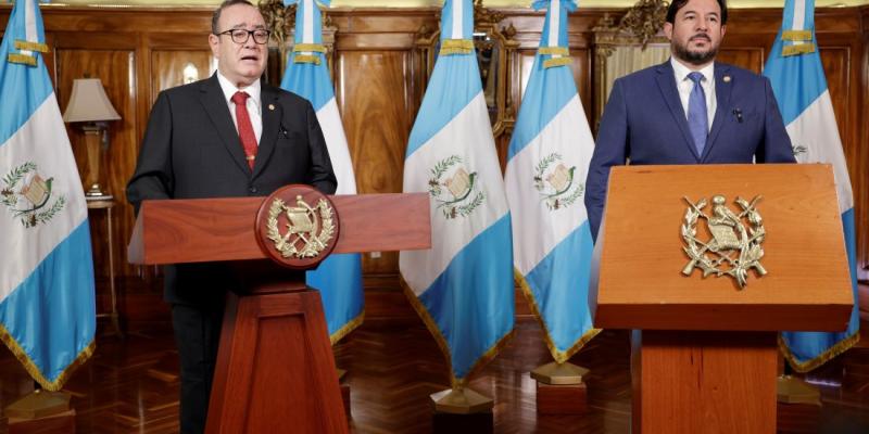 Presidente Alejandro Giammattei 