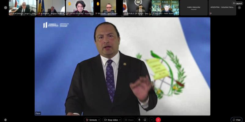 Guatemala refrenda su apoyo a Ucrania en Reunión de Asesores de Seguridad Nacional sobre la Fórmula de la Paz 