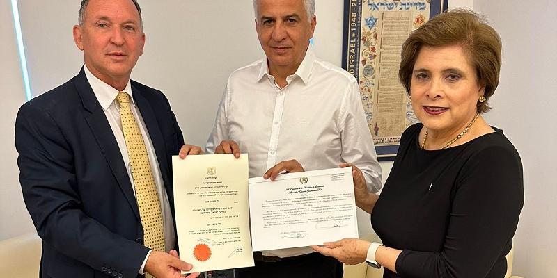 Guatemala designa a cónsul honorario en Israel 