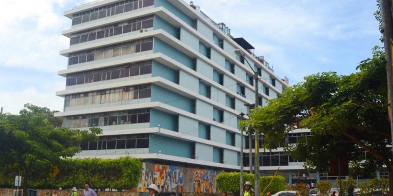 Sede del IGSS en Ciudad de Guatemala.