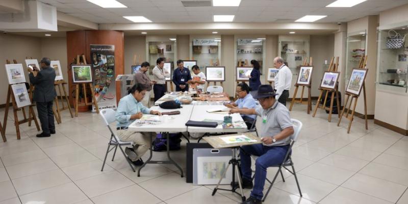 Vista de la exposición.