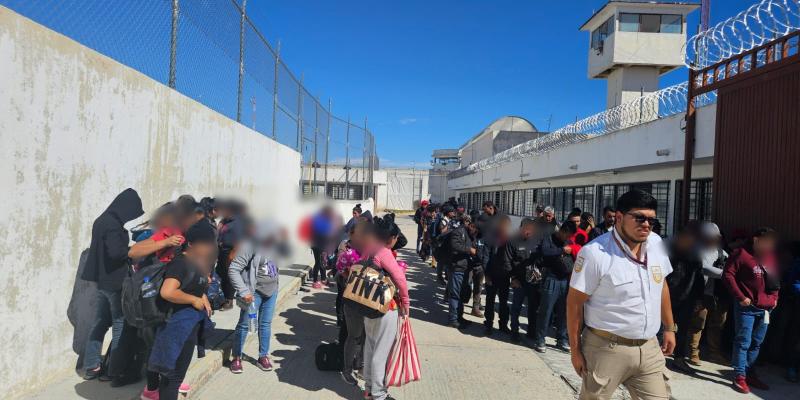 Consulado de Guatemala en San Luis Potosí, México, asistió a 43 migrantes connacionales. FOTO INM