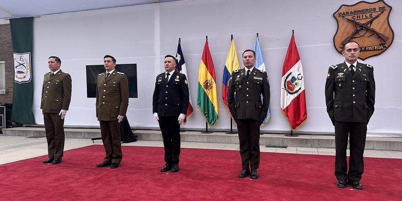 Embajada de Guatemala en Chile participa en ceremonia de graduación de policía guatemalteco capacitado por los Carabineros  