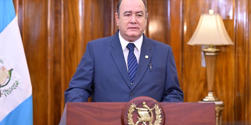 Presidente Alejandro Giammattei 