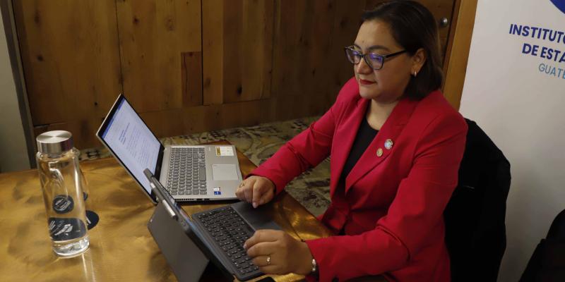 El -INE- presenta los resultados del Plan Operativo Anual -POA- 2023 y metas proyectadas 2024