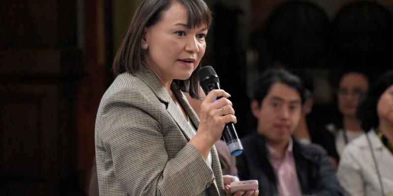 Subsecretaria de Cooperación y Alianzas para el Desarrollo, Iliana Peña Aldana.