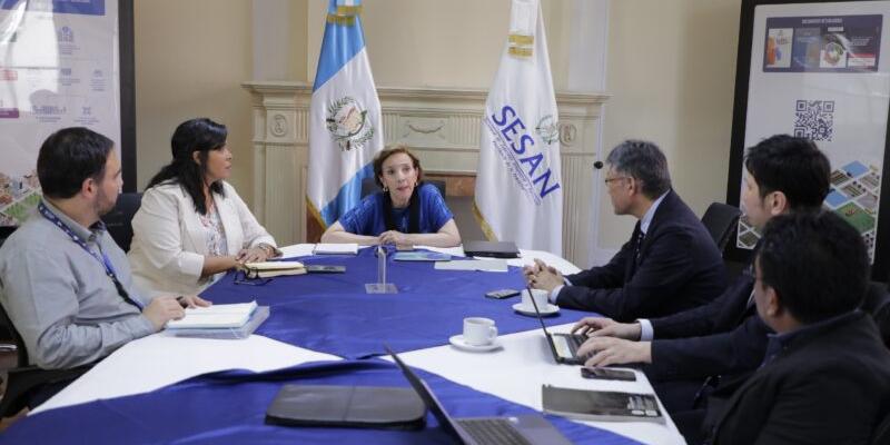SESAN sienta las bases para coordinación multisectorial con cooperantes internacionales