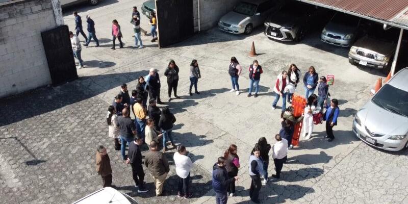 SESAN participa en el Macro Simulacro de terremoto liderado por la Municipalidad de Guatemala