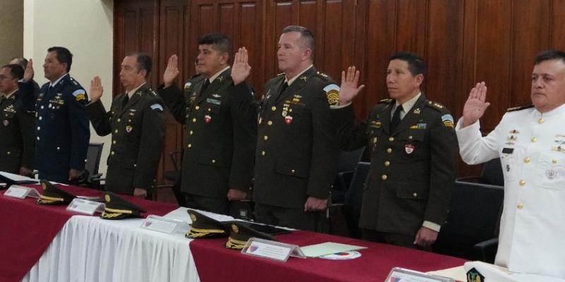 Juramentación de autoridades administrativas superiores de las Unidades Ejecutoras del MDN