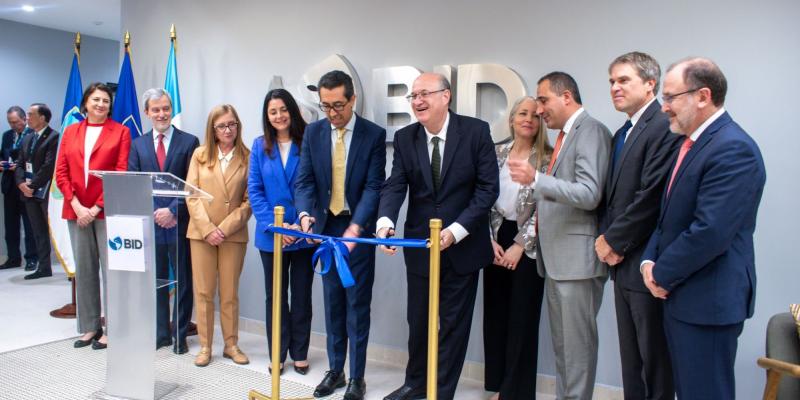 El BID inaugura su nueva sede en Guatemala, reflejo de su compromiso con el país