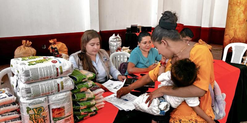 Distribuyen mil 524 raciones de alimentos para infantes con desnutrición aguda en Jutiapa