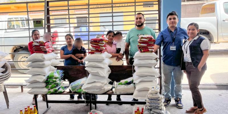 Niños y niñas con desnutrición aguda de Chiquimula son beneficiados con raciones de alimentos