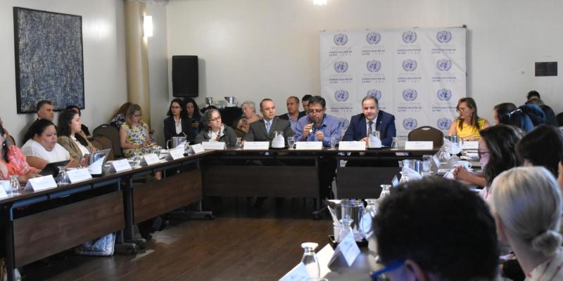 Reunión del Fondo de Consolidación de la Paz.