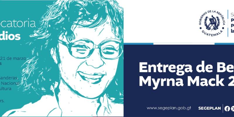 Entrega de Becas Myrna Mack 2024
