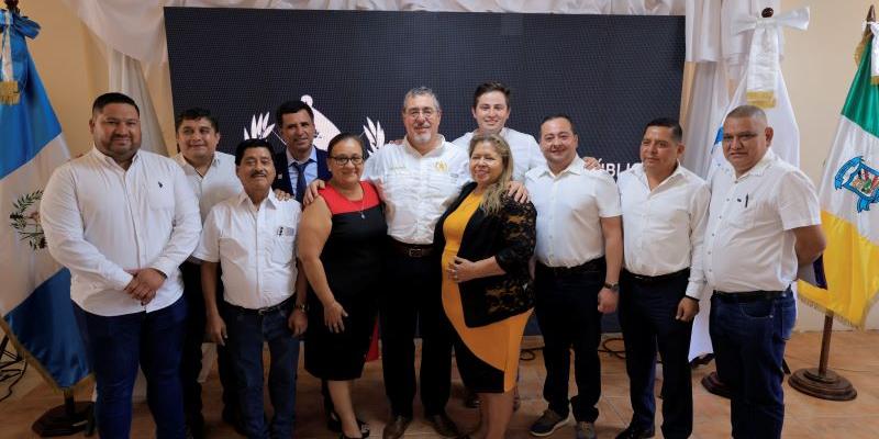 Reunión de alcaldes Retalhuleu