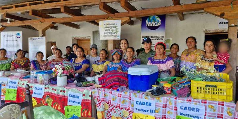 Apoyo al CADER de San Bartolomé Jocotenango, Quiché, transforma la vida de las comunitarias