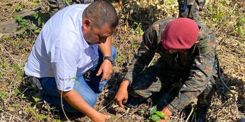 Capacitan a militares en educación agroforestal 