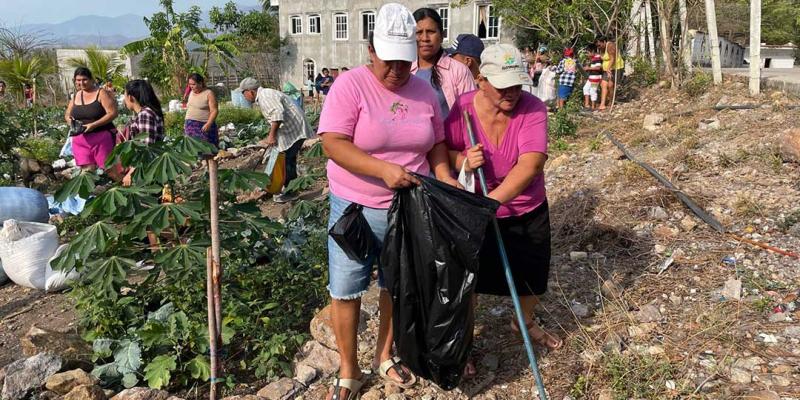 Conmemoran Día Internacional de la Tierra con acciones de limpieza y conservación