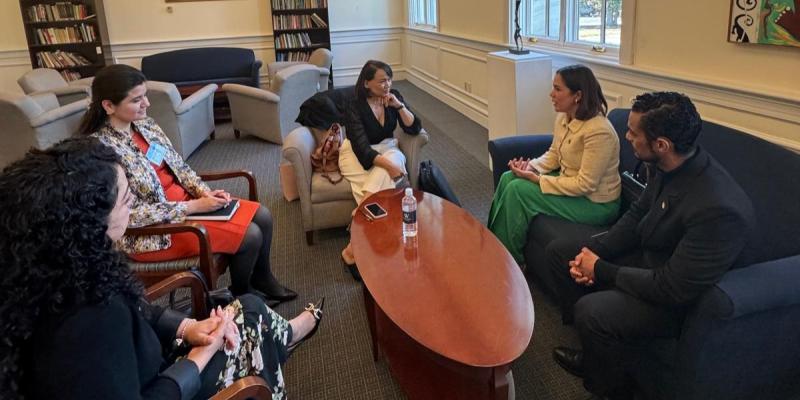 Reunión de trabajo de la subsecretaria Iliana Peña en Estados Unidos.