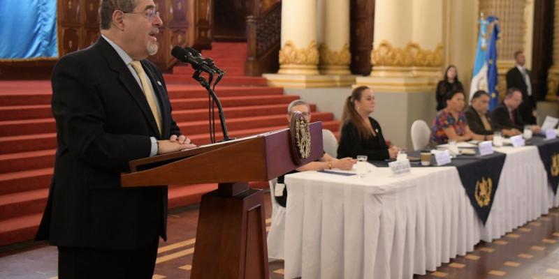 Presidente Bernardo Arévalo 