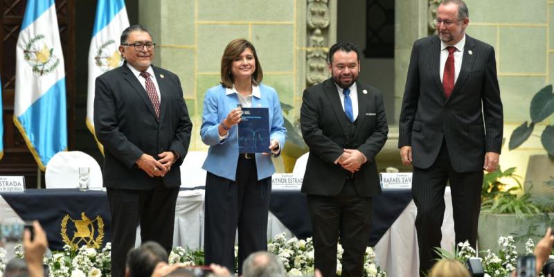 Vicepresidenta Karin Herrera