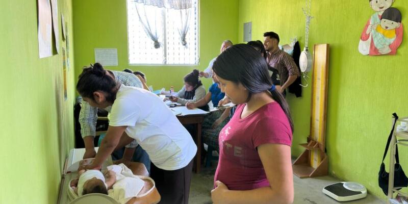 Realizan barrido nutricional en San Jerónimo, Baja Verapaz