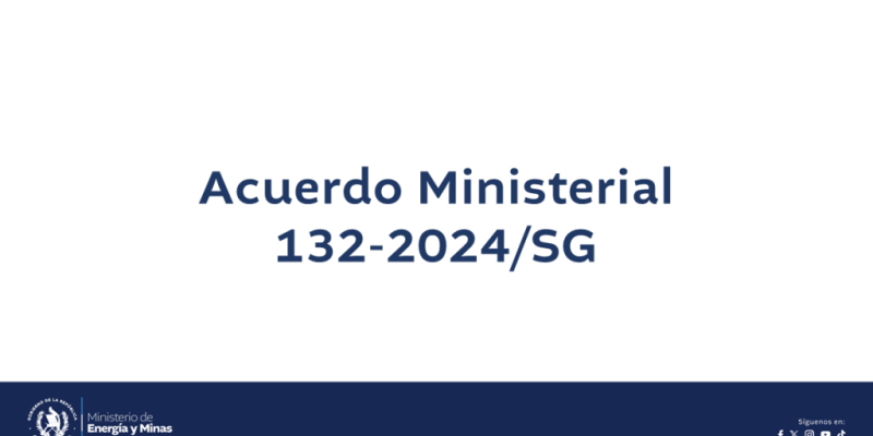 MEM prorroga acuerdo que declara situación de emergencia en el sistema Nacional Interconectado