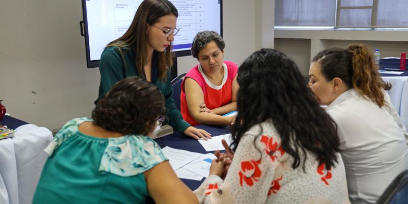 En la capacitación se realizaron ejercicios del proceso de dotación de recursos humanos