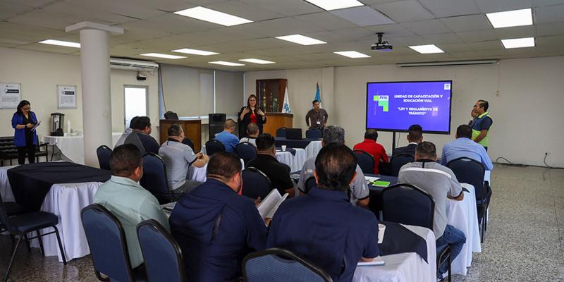 La capacitación se dio en la sede central de la ONSEC