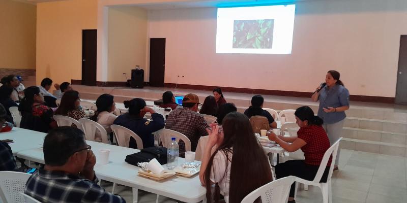 Extensionistas capacitados en programa de Hogar Rural y la Comunicación para el Desarrollo