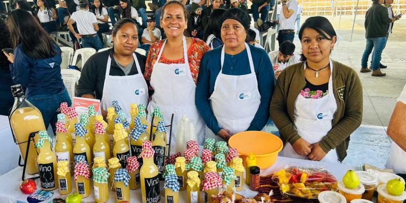 Frutas: base del emprendimiento para emprendedoras de Santa Catarina Pinula