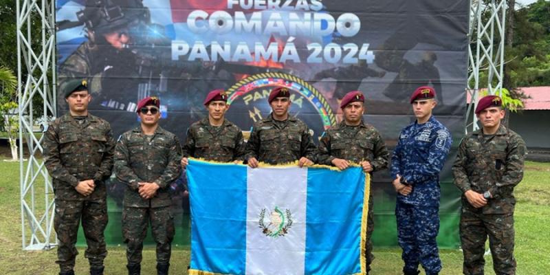 Ejército de Guatemala participa en la XVIII Edición de la Competencia Fuerzas Comando.