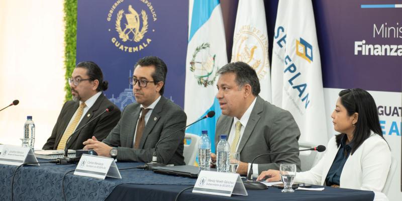 Conferencia de prensa para dar a conocer metodología de los Talleres de Planificación y Presupuesto Abierto 2025.