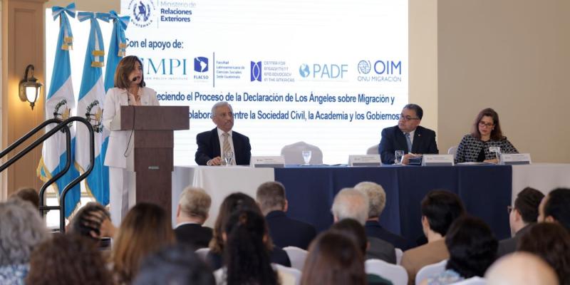 Vicepresidenta Karin Herrera