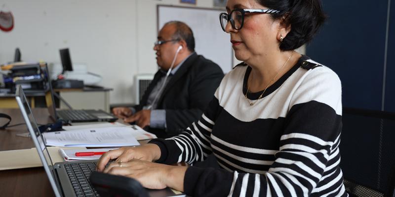 La asesoría fue de manera virtual