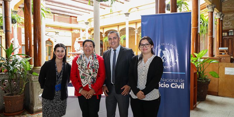 La jornada inaugural se realizó en el Tribunal Supremo Electoral