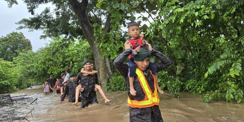 Acciones del Ejército de Guatemala ante el inicio de la temporada de lluvias.