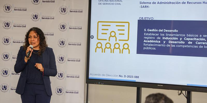 La capacitación se llevó a cabo en la sede central de la ONSEC.