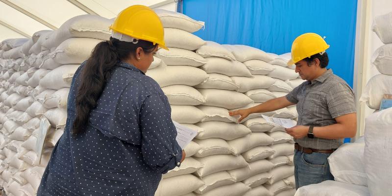Control de calidad en las bodegas de alimentos