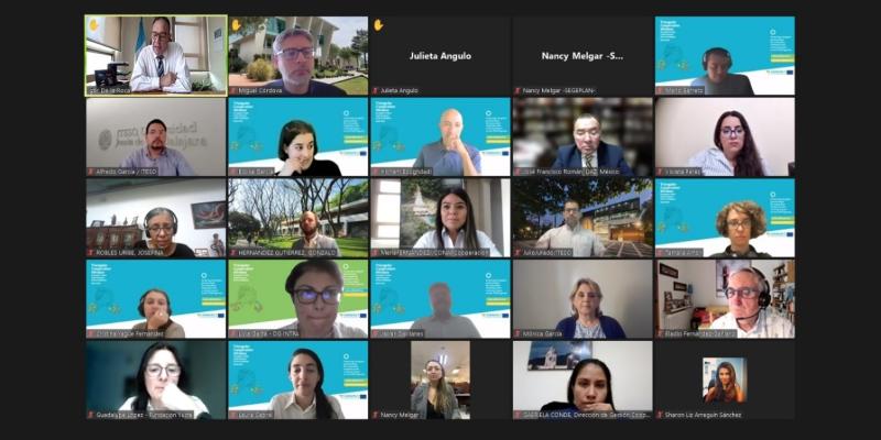 Se efectuó evento virtual como parte de la clausura del proyecto en Guatemala. 