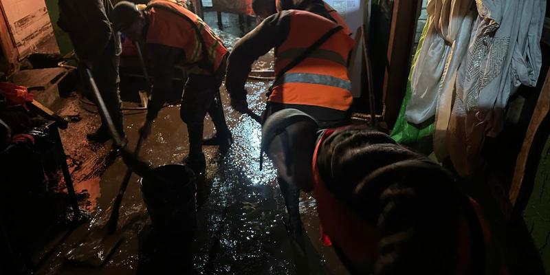 Ejército de Guatemala en apresto durante la temporada de lluvias.