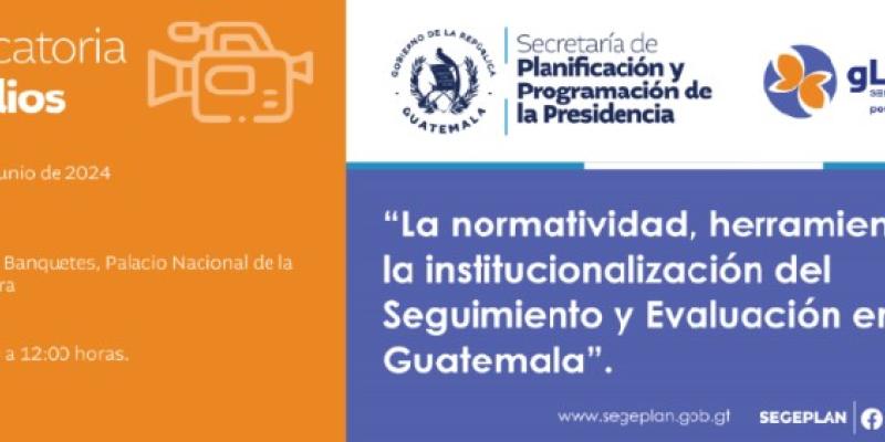 La normatividad herramienta para la institucionalización del seguimiento y evaluación en Guatemala