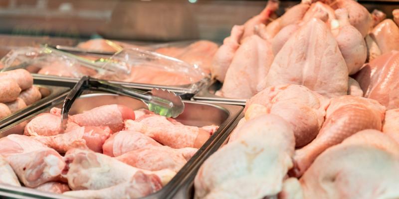 Pollo blanco al menudeo