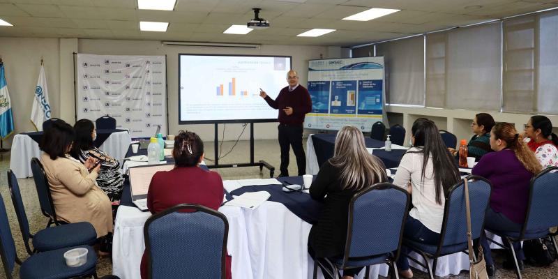 La capacitación fue presencial en la sede de ONSEC